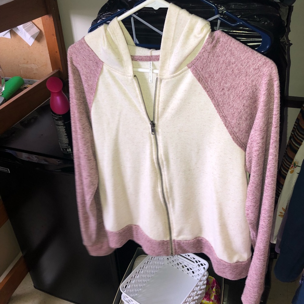 Small zip up hoodie
